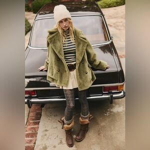 Free People Olive Green Jacket